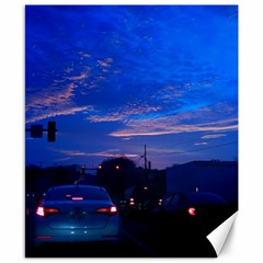 Blue Highway Canvas 8  X 10  by okhismakingart