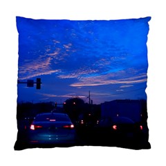 Blue Highway Standard Cushion Case (one Side) by okhismakingart