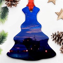 Blue Highway Christmas Tree Ornament (two Sides) by okhismakingart