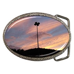 Parking Lot Sunset Belt Buckles by okhismakingart