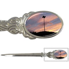 Parking Lot Sunset Letter Opener by okhismakingart