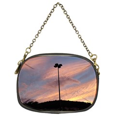 Parking Lot Sunset Chain Purse (one Side) by okhismakingart