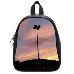 Parking Lot Sunset School Bag (small) by okhismakingart