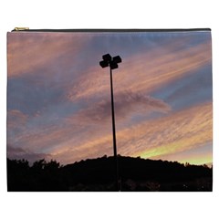 Parking Lot Sunset Cosmetic Bag (xxxl) by okhismakingart