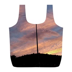 Parking Lot Sunset Full Print Recycle Bag (l) by okhismakingart