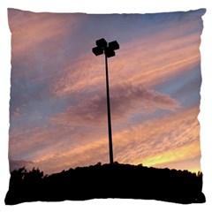 Parking Lot Sunset Standard Flano Cushion Case (one Side) by okhismakingart