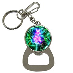 Glowing Flowers Bottle Opener Key Chains by okhismakingart