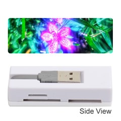 Glowing Flowers Memory Card Reader (stick) by okhismakingart