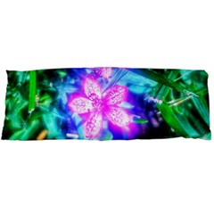 Glowing Flowers Body Pillow Case Dakimakura (two Sides) by okhismakingart