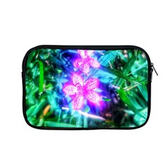 Glowing Flowers Apple Macbook Pro 13  Zipper Case by okhismakingart