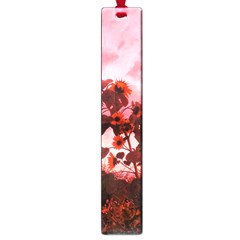 Red Sunflowers Large Book Marks by okhismakingart