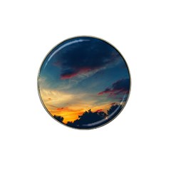 Muted Sunset Hat Clip Ball Marker (4 Pack) by okhismakingart