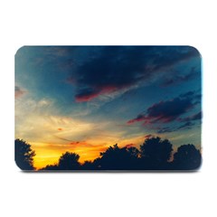 Muted Sunset Plate Mats by okhismakingart