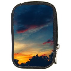 Muted Sunset Compact Camera Leather Case by okhismakingart