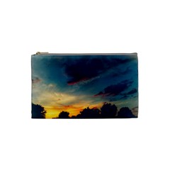 Muted Sunset Cosmetic Bag (small) by okhismakingart