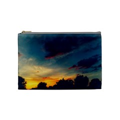 Muted Sunset Cosmetic Bag (medium) by okhismakingart