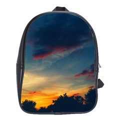 Muted Sunset School Bag (large) by okhismakingart