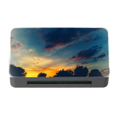 Muted Sunset Memory Card Reader With Cf by okhismakingart