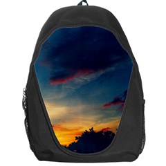 Muted Sunset Backpack Bag by okhismakingart