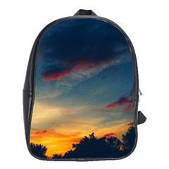 Muted Sunset School Bag (xl) by okhismakingart