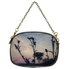 Hazy Thistles Chain Purse (one Side) by okhismakingart