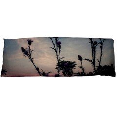 Hazy Thistles Body Pillow Case (dakimakura) by okhismakingart