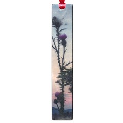 Hazy Thistles Large Book Marks by okhismakingart