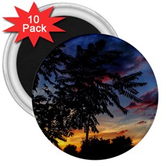 Sumac Sunset 3  Magnets (10 Pack)  by okhismakingart