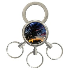 Sumac Sunset 3-ring Key Chains by okhismakingart