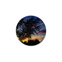 Sumac Sunset Golf Ball Marker