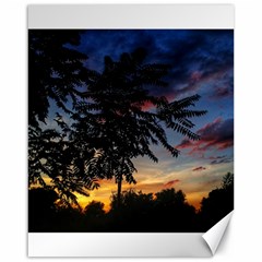 Sumac Sunset Canvas 16  X 20  by okhismakingart