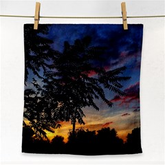 Sumac Sunset Face Towel by okhismakingart