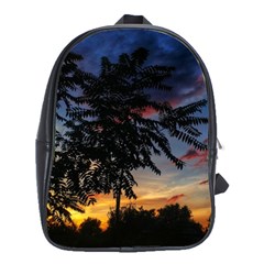 Sumac Sunset School Bag (large) by okhismakingart