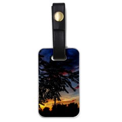 Sumac Sunset Luggage Tags (one Side)  by okhismakingart