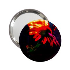 Neon Cone Flower 2 25  Handbag Mirrors by okhismakingart