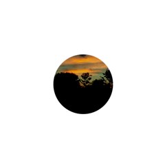 Pale Orange Sunset 1  Mini Magnets by okhismakingart