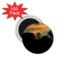 Pale Orange Sunset 1 75  Magnets (100 Pack)  by okhismakingart