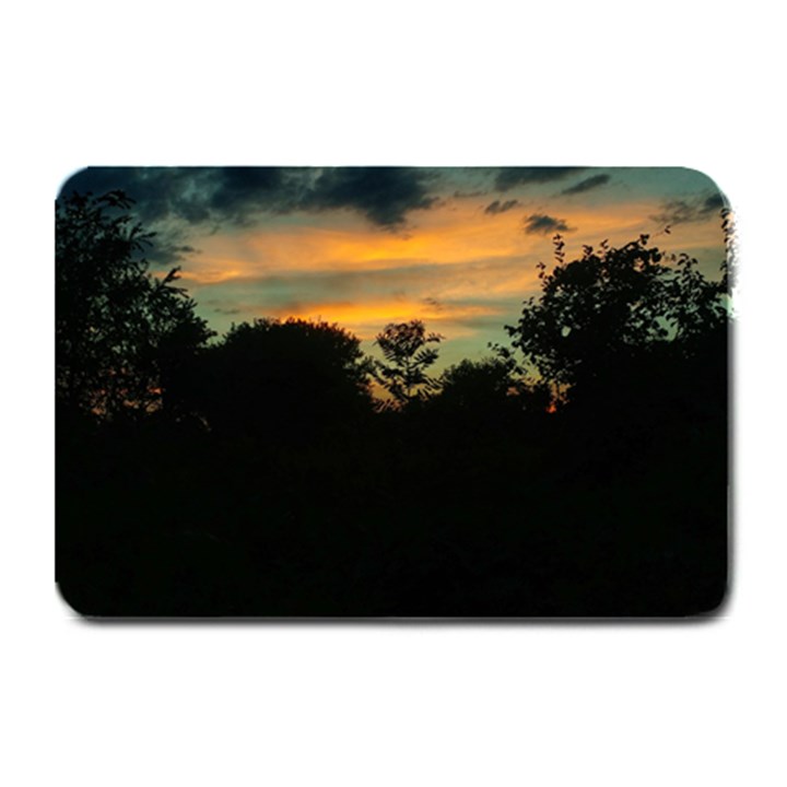 Pale Orange Sunset Plate Mats