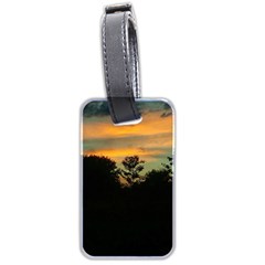 Pale Orange Sunset Luggage Tags (two Sides) by okhismakingart