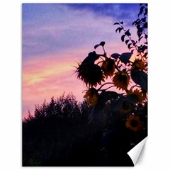 Sunflower Sunset Ii Canvas 18  X 24  by okhismakingart