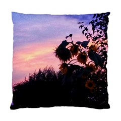 Sunflower Sunset Ii Standard Cushion Case (one Side) by okhismakingart