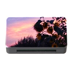 Sunflower Sunset Ii Memory Card Reader With Cf by okhismakingart