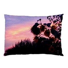 Sunflower Sunset Ii Pillow Case (two Sides) by okhismakingart