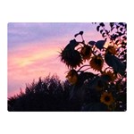 Sunflower Sunset II Double Sided Flano Blanket (Mini)  35 x27  Blanket Back