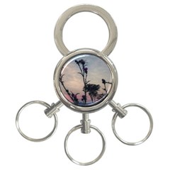 Hazy Thistles 3-ring Key Chains by okhismakingart