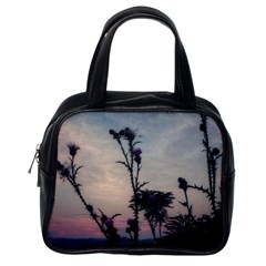 Hazy Thistles Classic Handbag (one Side) by okhismakingart