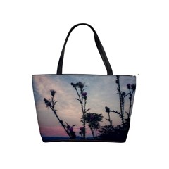 Hazy Thistles Classic Shoulder Handbag by okhismakingart