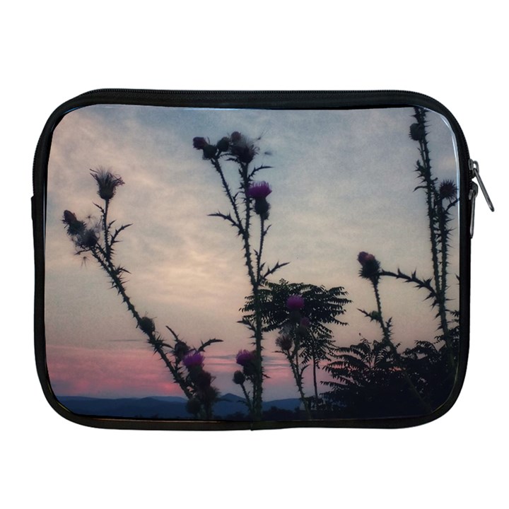 Hazy Thistles Apple iPad 2/3/4 Zipper Cases