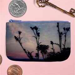 Hazy Thistles Large Coin Purse by okhismakingart