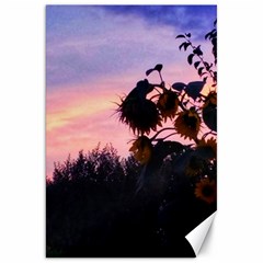 Sunflower Sunset Ii Canvas 20  X 30  by okhismakingart